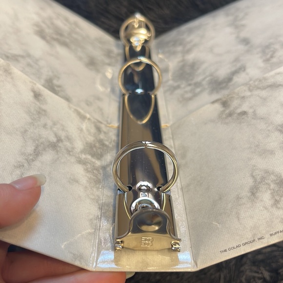 Vintage downtown Buffalo with Niagara Falls in background laminated binder - Picture 8 of 8